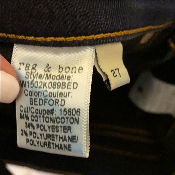RAG AND BONE SKINNY JEANS. - Picture 4 of 7
